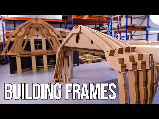 Building a Stack of Wooden Boat Frames | Building Temptress Ep11