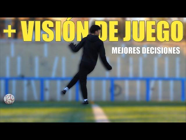 Mejora tu VISIÓN de juego + Mayor VELOCIDAD de juego y mejores DECISIONES - Protips para futbolistas