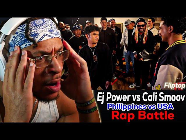 EJ Power (FlipTop) vs Cali Smoov I This Battle Was Brutal!!