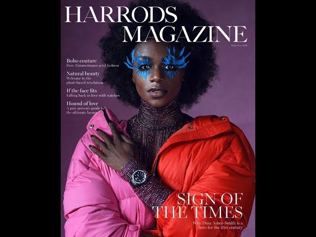 Dina Asher Smith photographed by Frederic Aranda for Harrods Magazine, Part 2