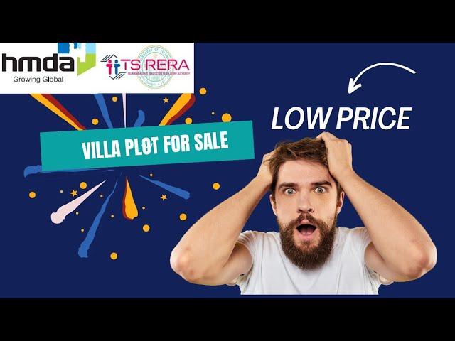 Gated Community Villas For Sale In Hyderabad | Villa Plot For Sale In Hyderabad |HMDA Plot For Sale