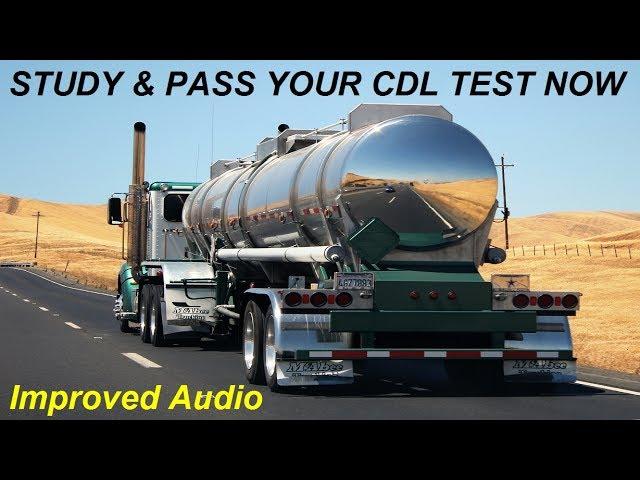 Practice Test For CDL License DMV Questions & Answers - Improved Audio