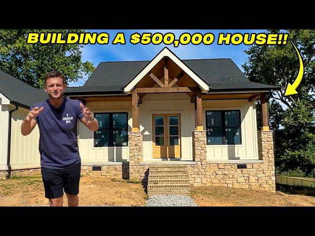 Building a $500,000 Custom House!! Start To Finish!!