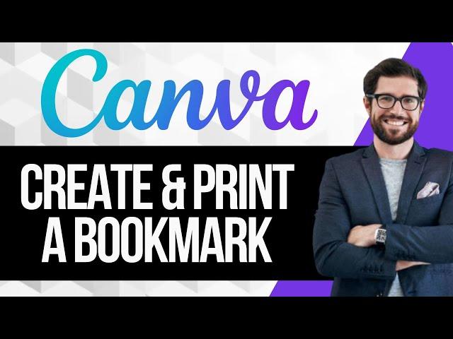 How to Create and Print a Bookmark in Canva