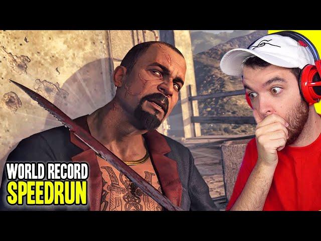 WORLD RECORD "DYING LIGHT" SPEEDRUN... (INSANE PARKOUR)