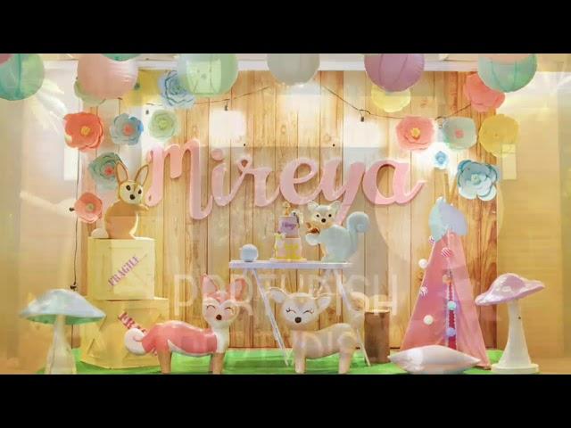 Pastel Woodlands themed Party by Party Dish- Event Styling