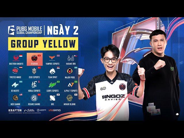  [VN] 2024 PMGC League | Group Yellow Day 2 | PUBG MOBILE Global Championship | PHI NƯỚC ĐẠI