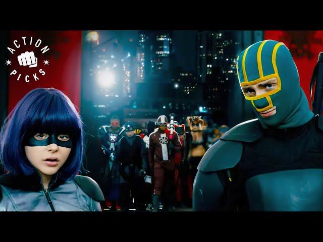 Epic Final Superhero Fight (Full Scene) | Kick-Ass 2