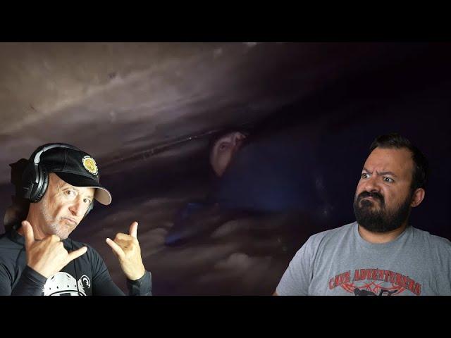 Divers React to spelunking in French sewer