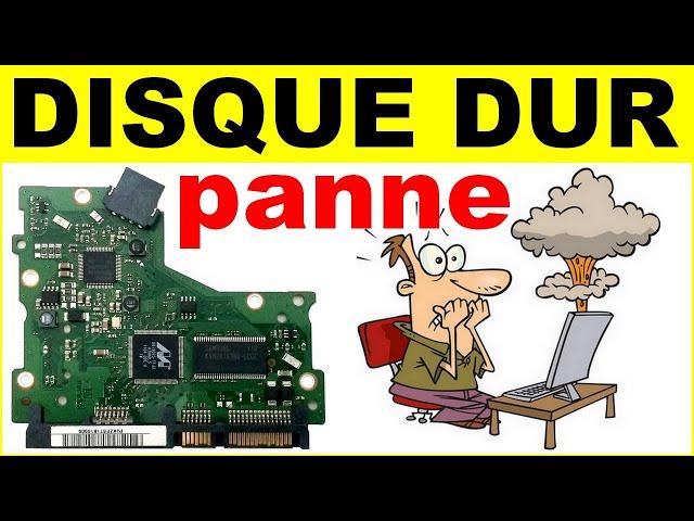 Comment réparer facilement un disque dur en panne ordinateur schéma conseils #électronique