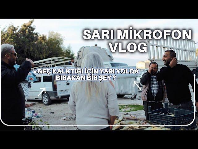 Geç Kalktığı İçin Yarı Yolda Bırakan Bir Şey ? - #vlog1 - @sarimikrofonofficial