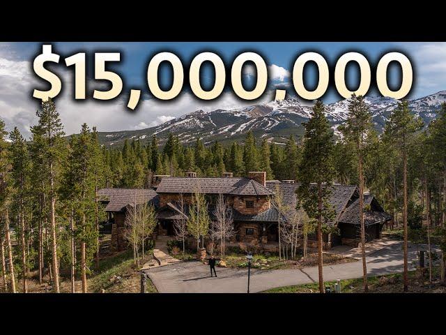 Inside a $15,000,000 Colorado Mountain Estate with Private Ski Access