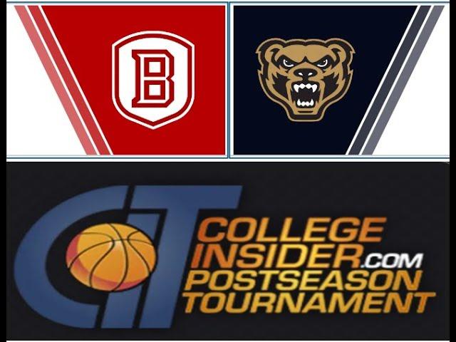 2009 CIT Quarterfinals - Oakland Golden Grizzlies @ Bradley Braves