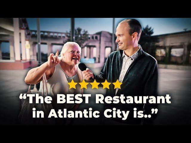 The BEST RESTAURANTS in Atlantic City! | Top Spots & Hidden Gems (Interview Video)