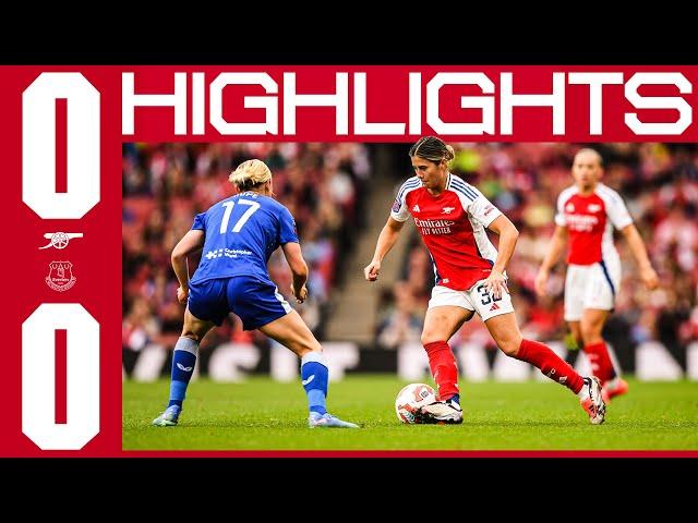 HIGHLIGHTS | Arsenal vs Everton (0-0) | Women's Super League