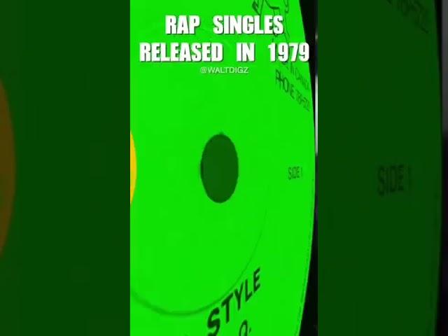 Rap singles released in 1979