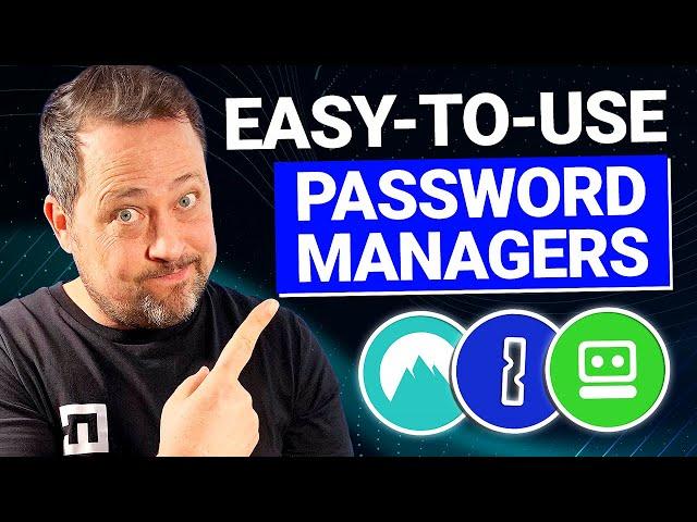 Easy-to-use password managers in 2025? | My top picks!