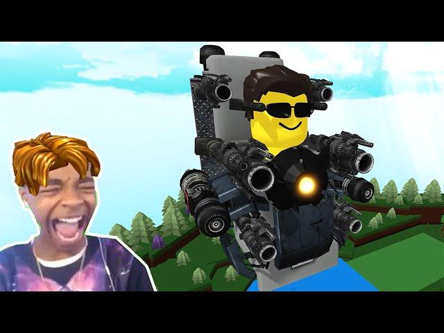 Roblox BUILD A BOAT Funny Moments Memes (G-MAN SKIBIDI TOILET)