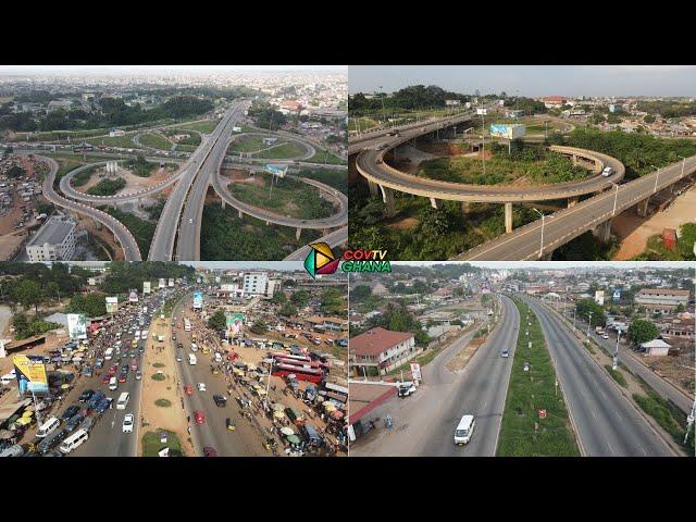 Exploring The Amazing Sofoline Interchange With 3-lane Streets, Lorry Terminal & Underground Tunnel!