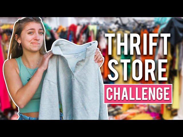 Creating CUTE Outfits from Second Hand Clothes | Thrift Store Challenge: