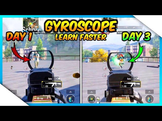 HOW TO USE GYROSCOPE FASTER | BGMI & PUBG MOBILE GUIDE Tips & Tricks.