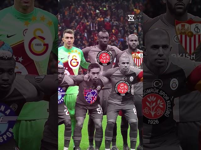 Galatasaray'ın en son şampiyon olan kadrosu şu an nerede? #shorts