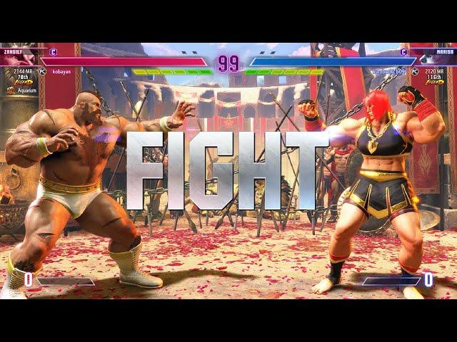 Street Fighter 6  Kobayan (Rank #2 Zangief) Vs Kurobuchi (Rank #3 Marisa)SF6 High Level Match's!