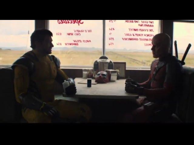 Deadpool & Wolverine | Diner Scene | Funny