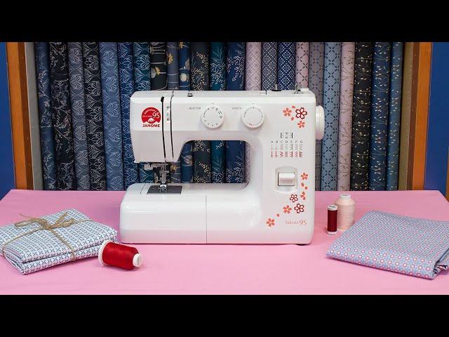 Janome Sakura 95 - Обзор швейной машины