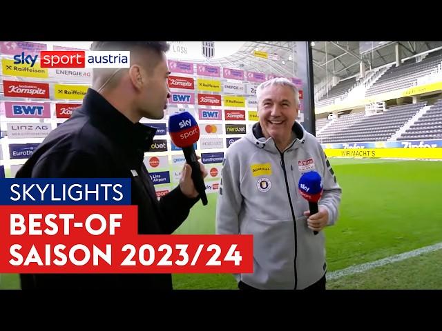 Peter Pacult sorgt für Stimmung! | Skylights Saison 23/24 – ADMIRAL Bundesliga ️