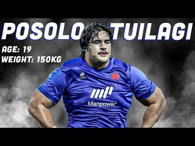 There's A New TUILAGI & He's A Beast - 150kg 19 Year Old Posolo Tuilagi