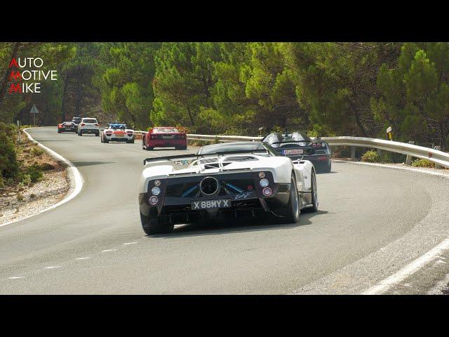 Hypercars in Andalucia - Jesko, One-77, Zonda F, One:1, LaFerrari, Vanquish Zagato & MORE