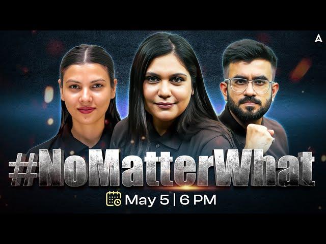 #NoMatterWhat