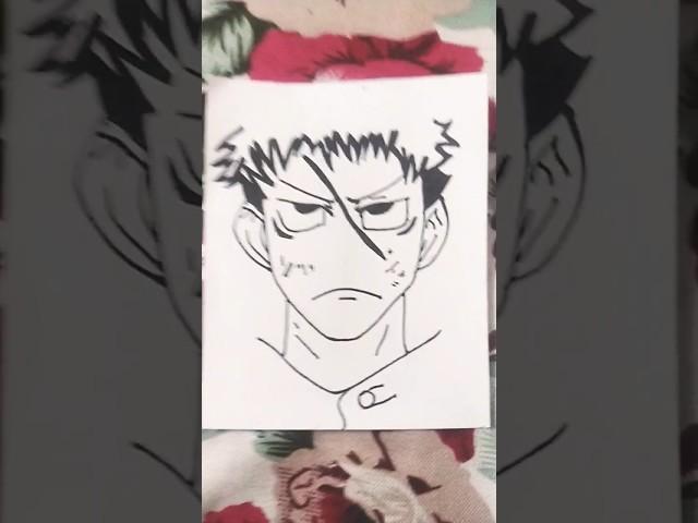 itadori yuji sketch#shorts #sketchcraft
