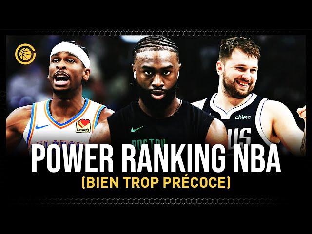 Power Ranking NBA (bien trop précoce) - Ep #163