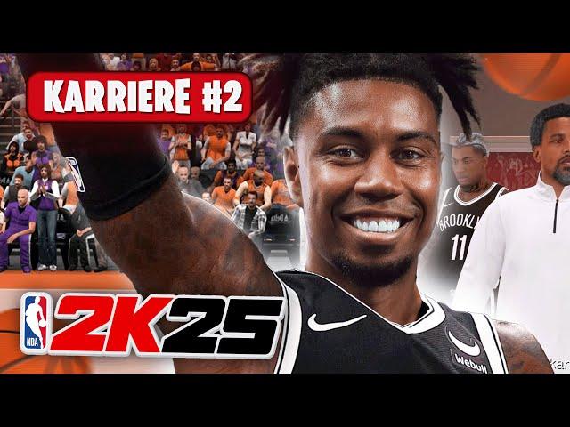  SIDNEY bei den BROOKLYN NETS!!  ERSTES GAME in der NBA  | NBA2k25 Karriere (Teil 2)