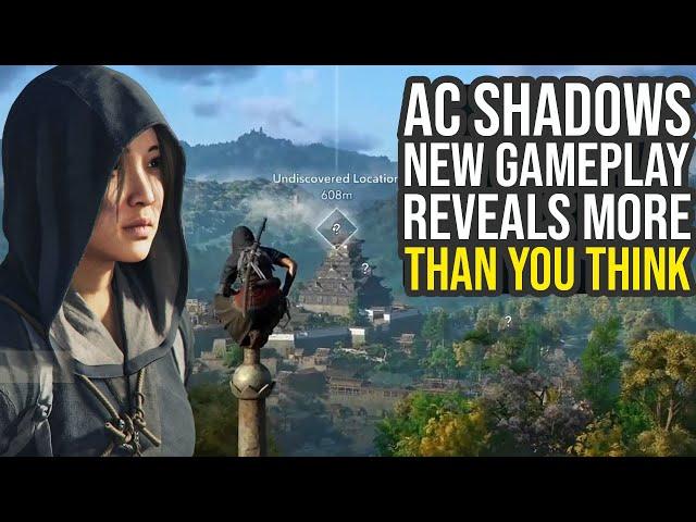 New Assassin's Creed Shadows Gameplay Reveals More Than You Think...