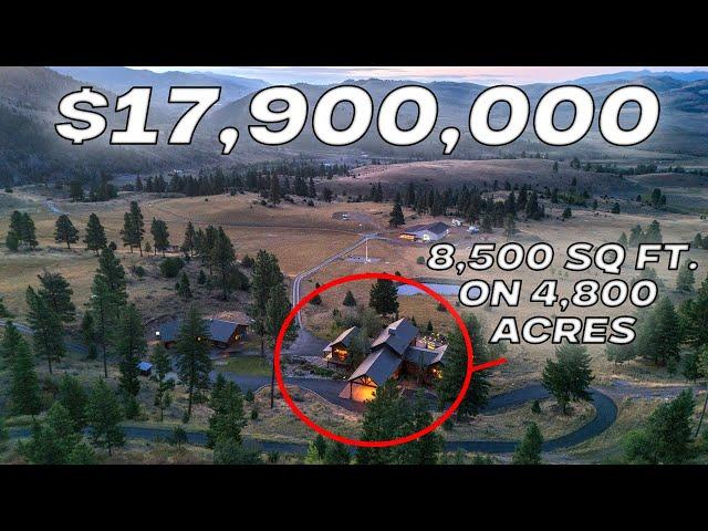 Inside a $17,900,000 Montana Ranch on 4,800 Acres!