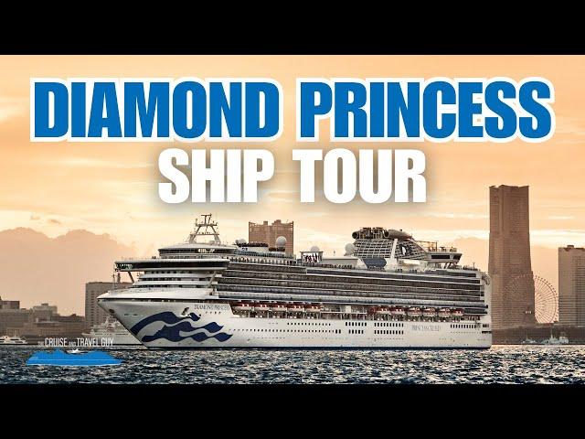 Diamond Princess Ship Tour | Narrated Walk Through Overview