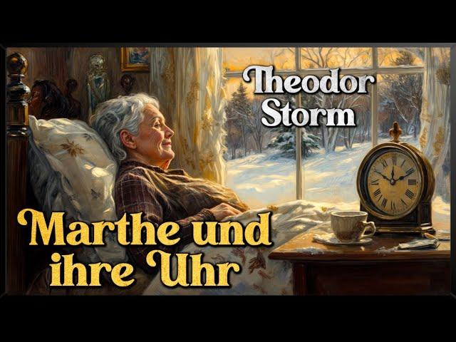 Theodor Storm: Marthe und ihre Uhr ️ Weihnachtsgeschichte (Hörbuch zum Einschlafen)