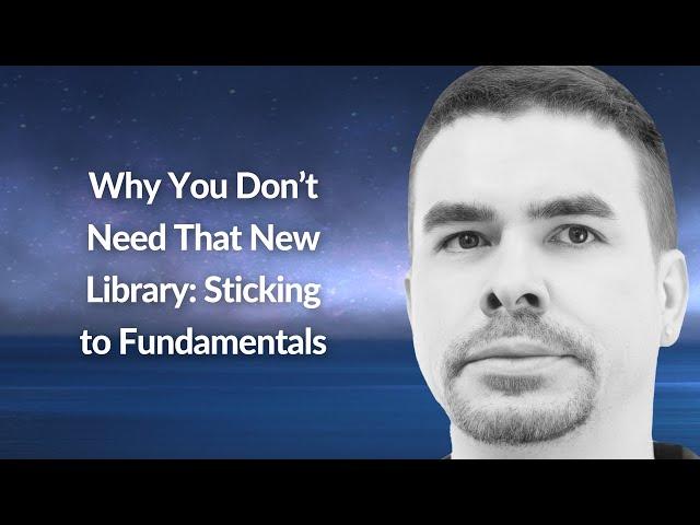 Why You Don’t Need That New Library | Denis Ermakov | Conf42 Chaos Engineering 2025