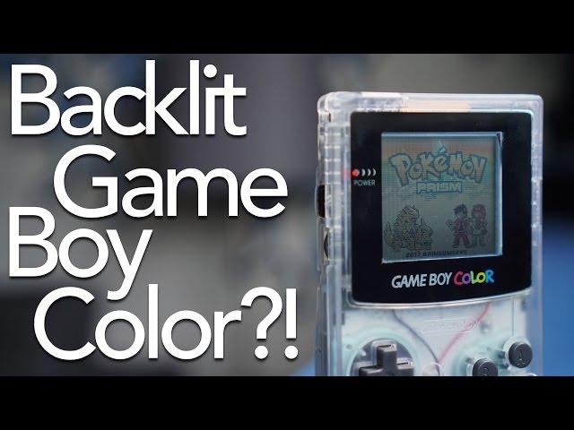 Game Boy Color Backlight Kit Review!