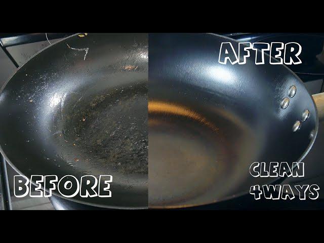 How To Clean Season Wok Easy Simple 4 Ways