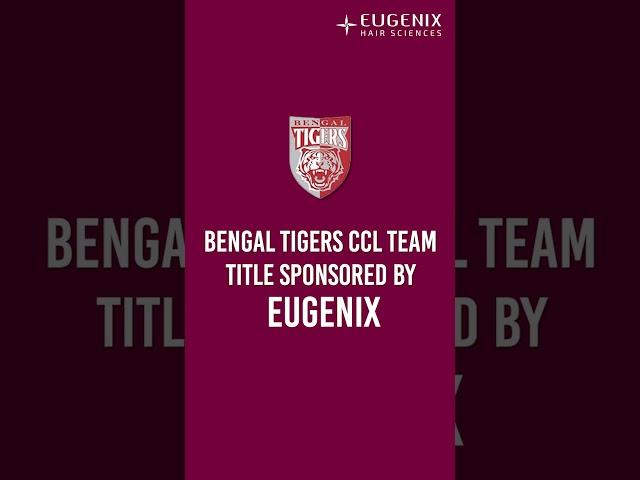 Eugenix Hair Sciences is thrilled to sponsor the Bengal Tigers team in the CCL 2025