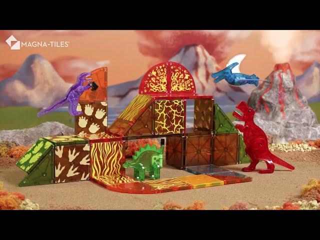 MAGNA-TILES® Dino World 40-Piece Set