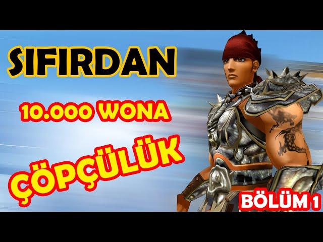 SIFIRDAN 10.000 WONA ÇÖPÇÜLÜKTE DELİ PARA VAR  - Metin2