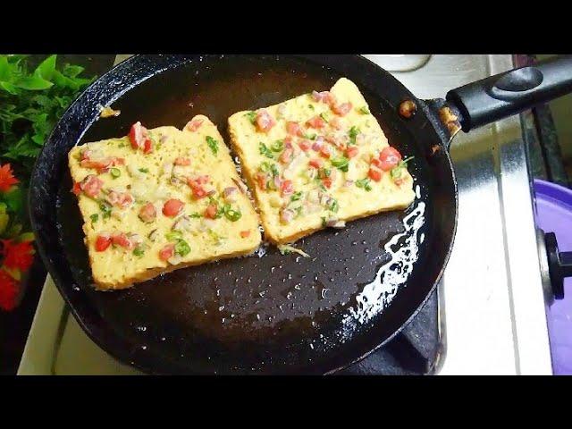 New bread snacks recipe/2 minutes snacks recipe/evening snacks recipe/bread recipe farheen cooking