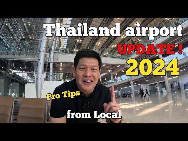 Save Time and Money! Insider's Guide to Bangkok Suvarnabhumi Airport: Thailand travel guide 2024