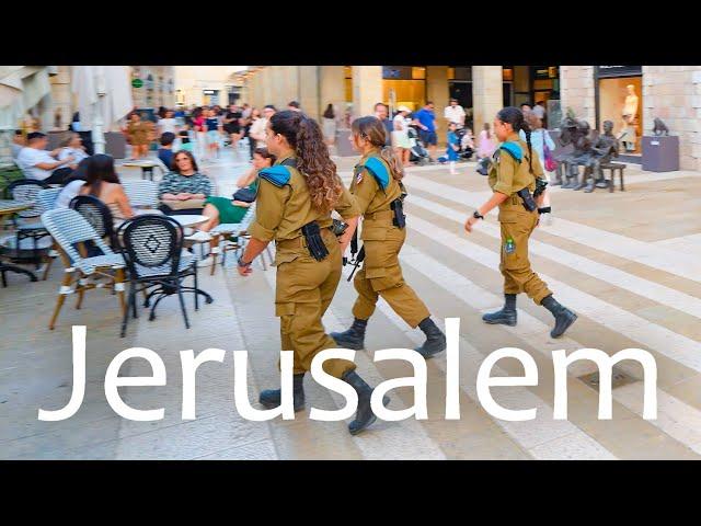 SCHÖNES JERUSALEM! Ein ruhiger Spaziergang durch die bezaubernden Straßen der Stadt.