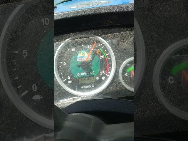 Sonalika Rpm Speed test #shortvideo #shortfeed #treading #tractor #viral #sidhumoosewala #rupesh